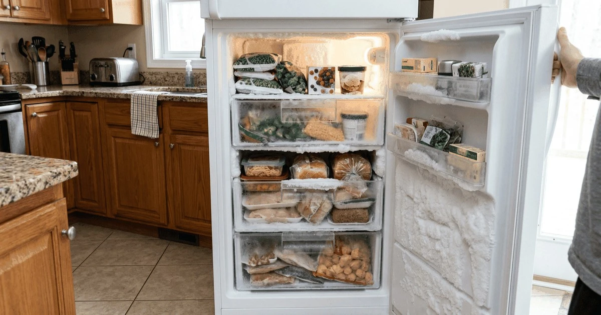El hielo vuelve a invadir tu congelador: el error invisible que cometes a diario