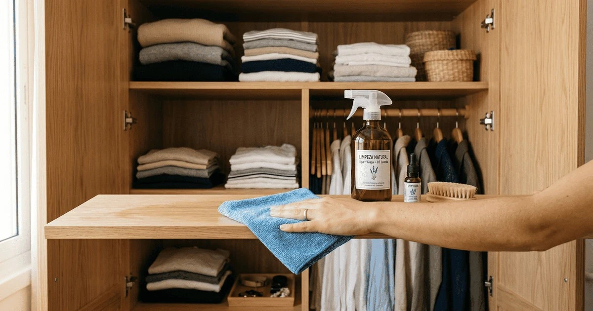 El truco italiano para armarios sin moho: la potente mezcla casera que usan todos