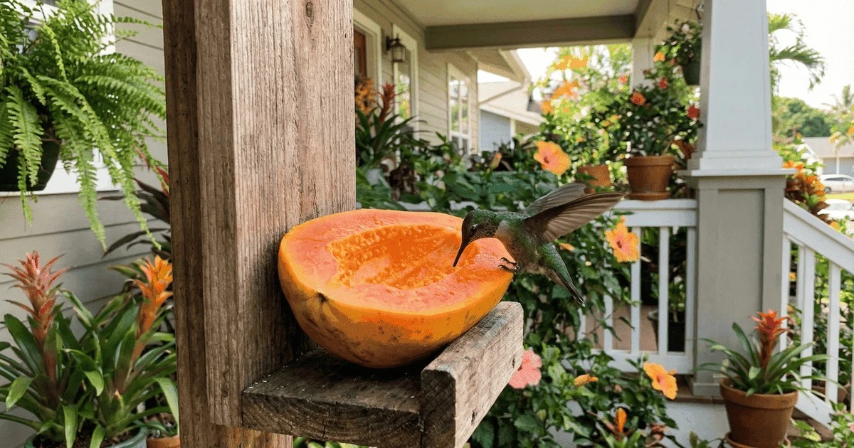La fruta dulce que recuerda tu infancia y ahora atrae colibríes a tu ventana