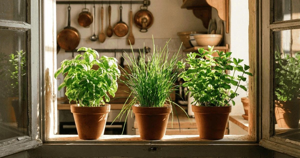 Tres hierbas que apenas requieren cuidados y llenarán tu cocina de aroma