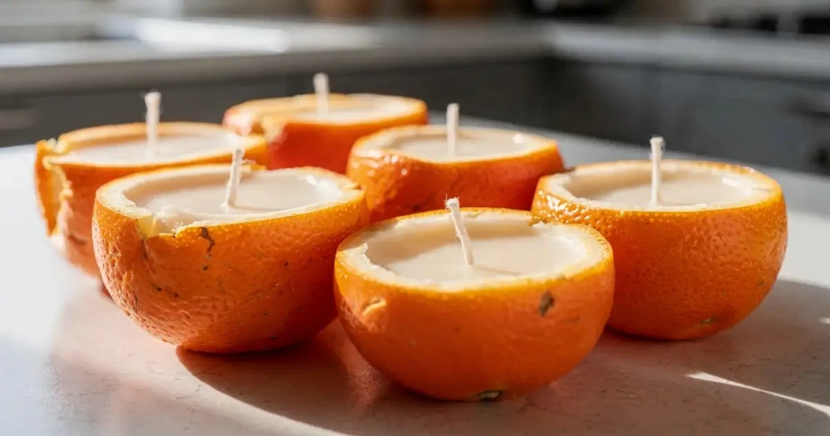 El secreto para perfumar tu casa entera con sobras de frutas: ¡crea tus propias velas!